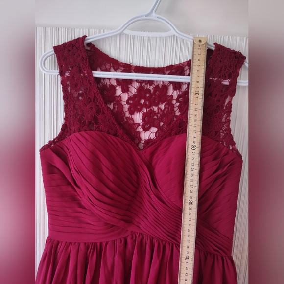 NWT - JJ's House lace Chiffon Short Flowy Sleeveless Dress - Size 10 - Picture 6 of 10